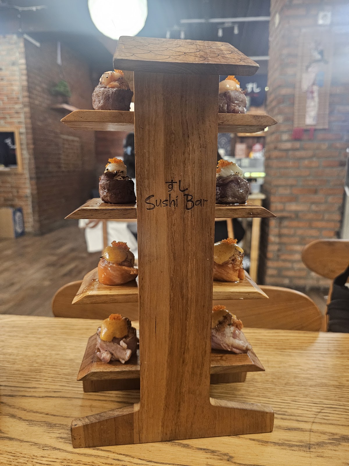 스시 바 내부