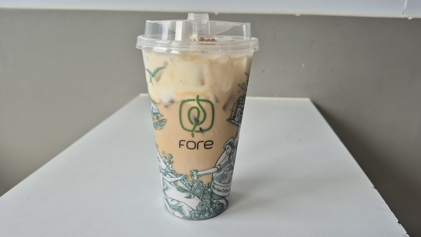 포어 커피 내부